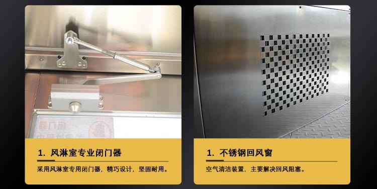 電子凈化風(fēng)淋室閉門器回風(fēng)窗